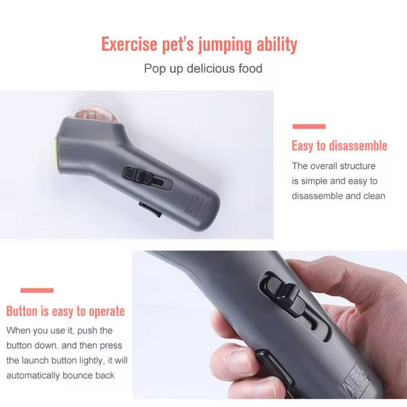 Interactive Pet Snack Launcher