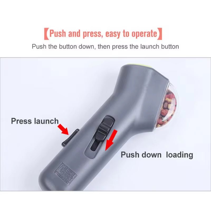 Interactive Pet Snack Launcher