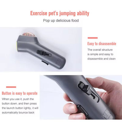 Interactive Pet Snack Launcher 