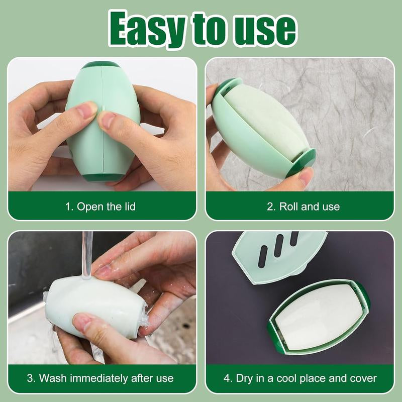 Washable and Reusable Pet Hair Roller