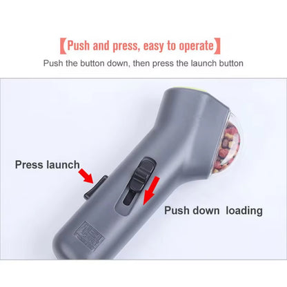 Interactive Pet Snack Launcher 