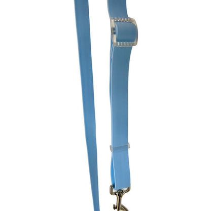 Hands Free Adjustable Dog Leash- Baby Blue